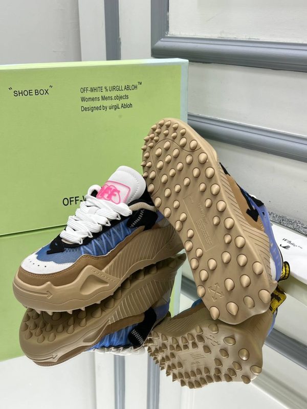 off white ayakkabi unisex camel mavi beyaz
