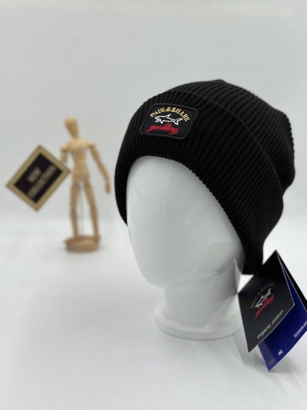 paul shark bere siyah unisex
