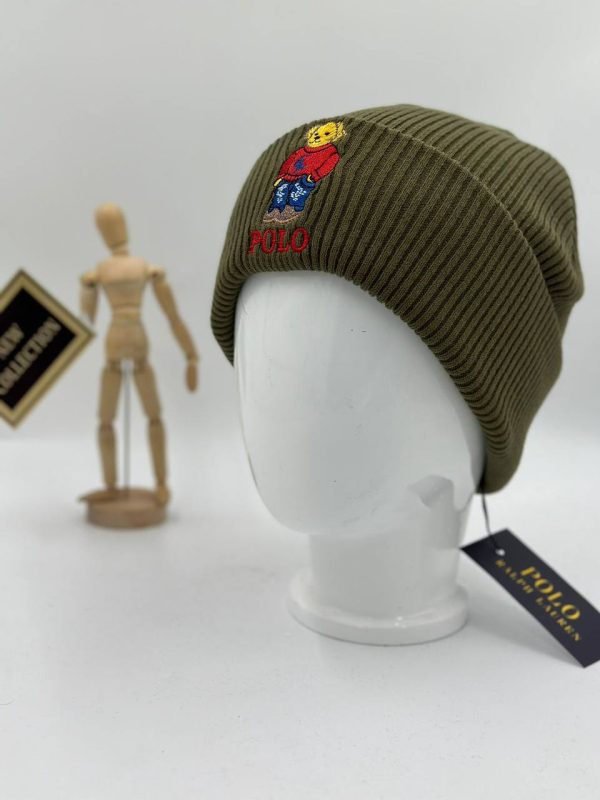 polo ralph lauren bere ayicikli unisex haki