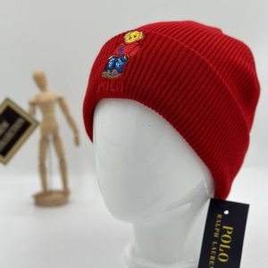 polo ralph lauren bere ayicikli unisex kirmizi