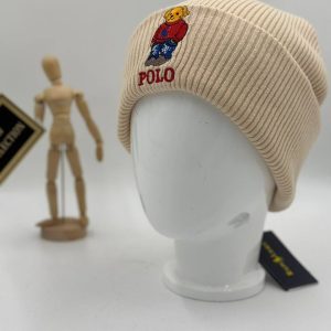 polo ralph lauren bere ayicikli unisex krem
