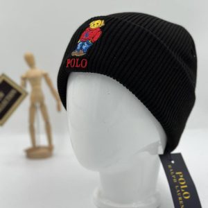 polo ralph lauren bere ayicikli unisex siyah