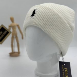 polo ralph lauren bere unisex beyaz