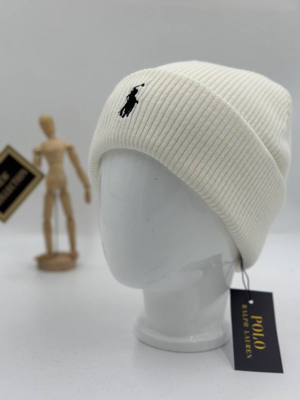 polo ralph lauren bere unisex beyaz