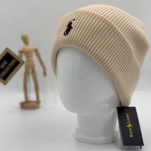 polo ralph lauren bere unisex krem