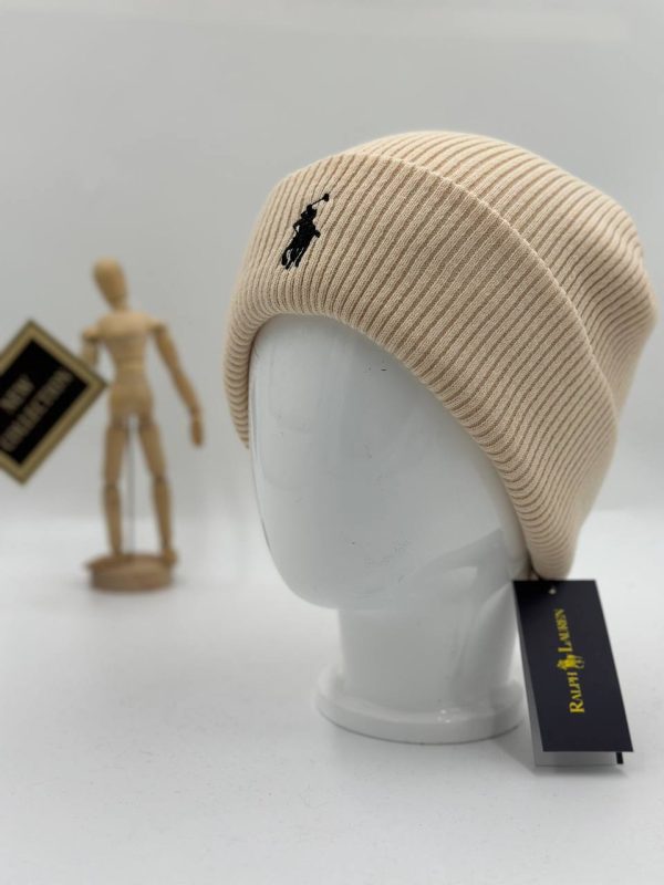 polo ralph lauren bere unisex krem