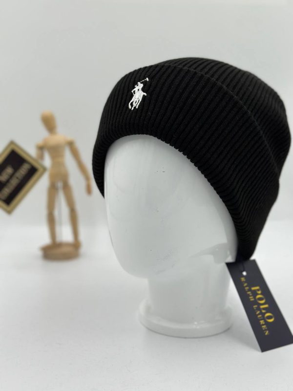 polo ralph lauren bere unisex siyah