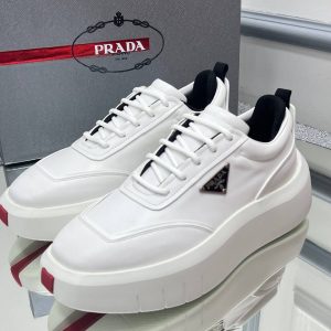 prada ayakkabi erkek beyaz siyah