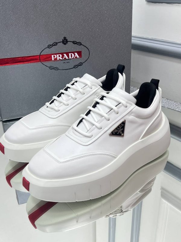 prada ayakkabi erkek beyaz siyah