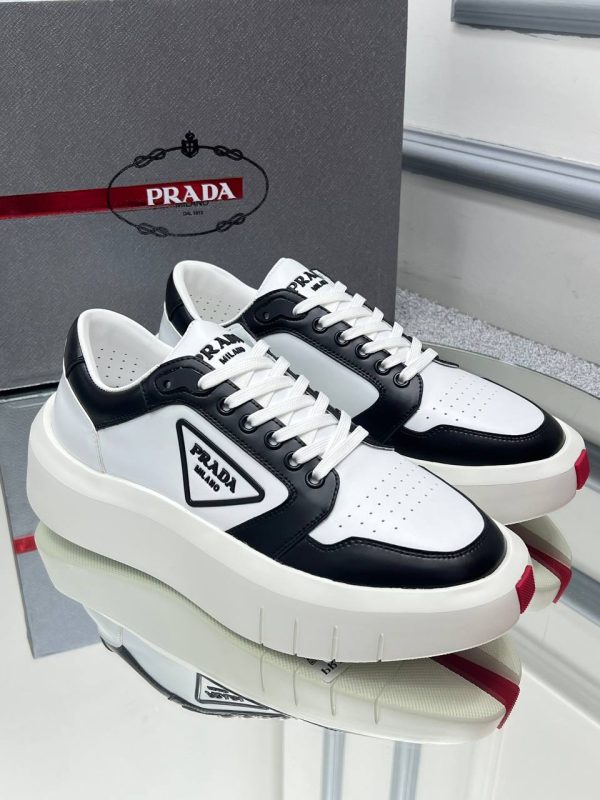 prada ayakkabi erkek siyah beyaz
