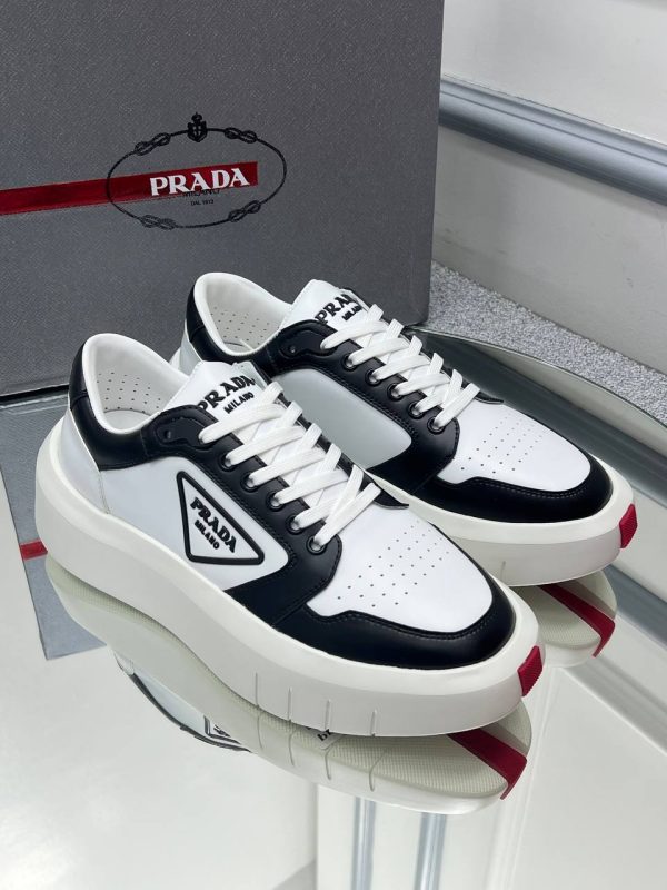 prada ayakkabi erkek siyah beyaz