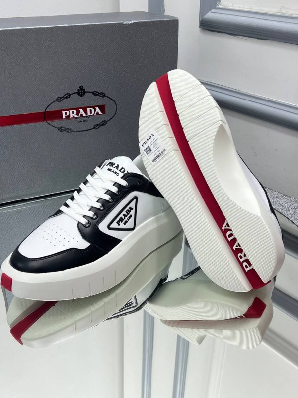prada ayakkabi erkek siyah beyaz