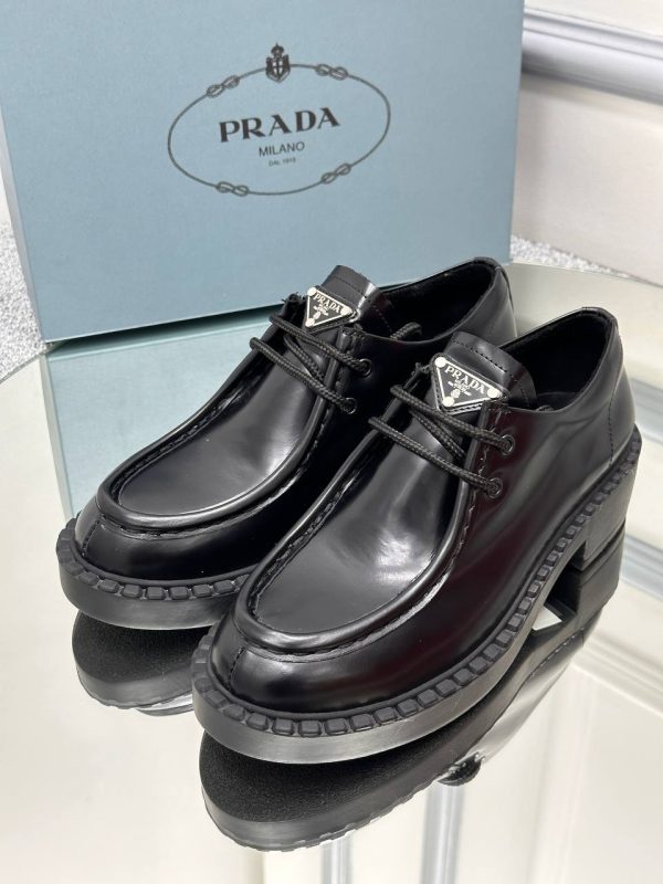 prada ayakkabi loafer siyah