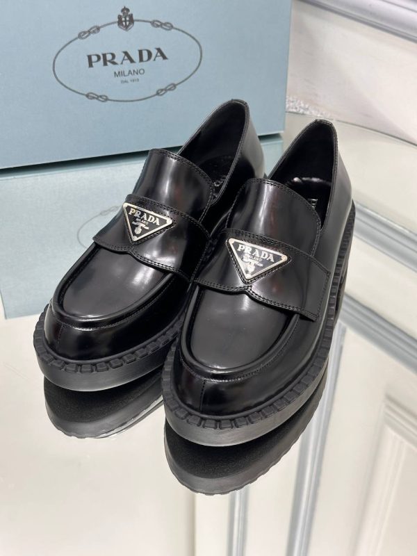 prada ayakkabi loafer siyah classic