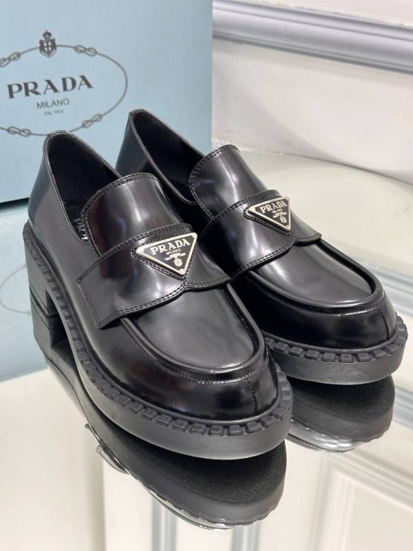 prada ayakkabi loafer siyah classic