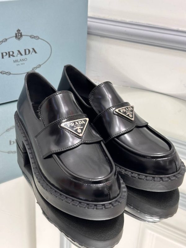 prada ayakkabi loafer siyah classic