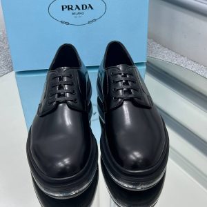 prada ayakkabi siyah seffaf taban