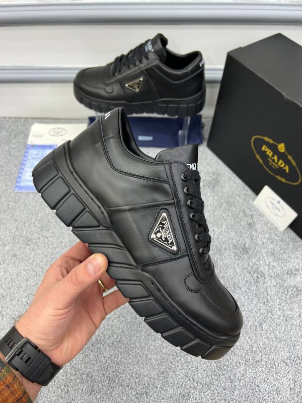 prada ayakkabi sneaker erkek siyah siyah yeni sezon