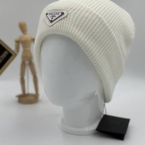 prada bere unisex beyaz