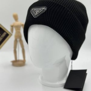 prada bere unisex siyah