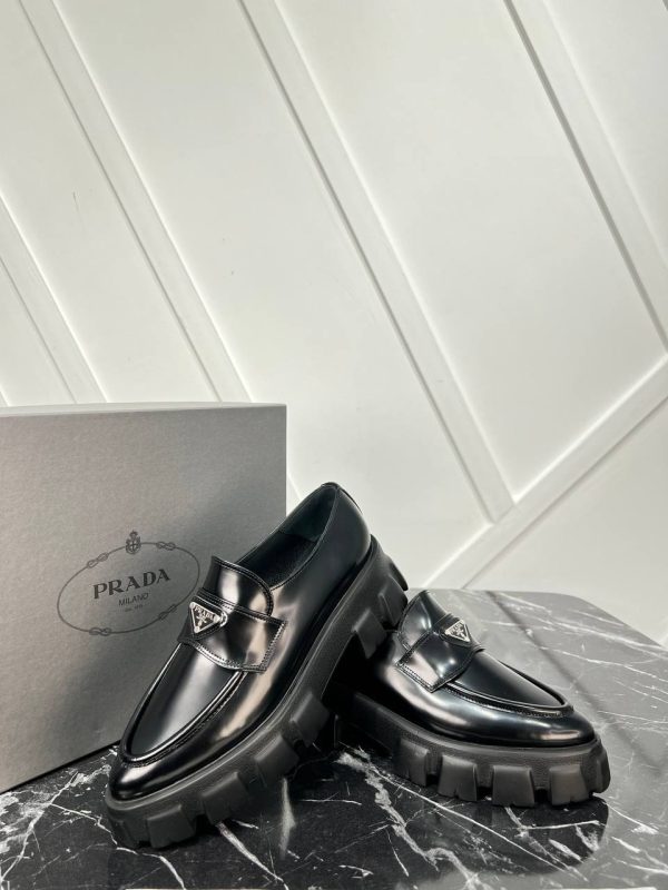 prada bot siyah satin