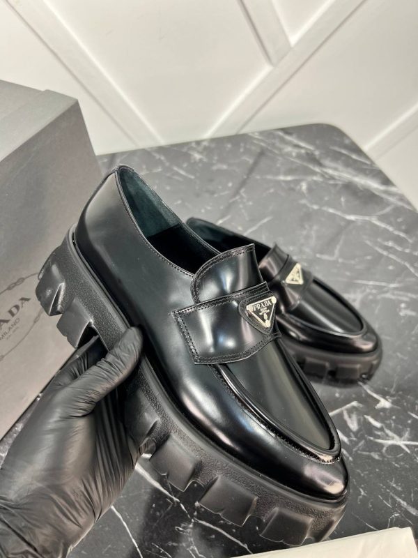 prada bot siyah satin