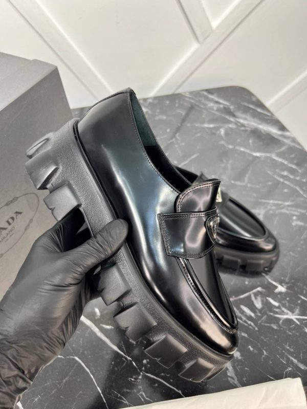 prada bot siyah satin