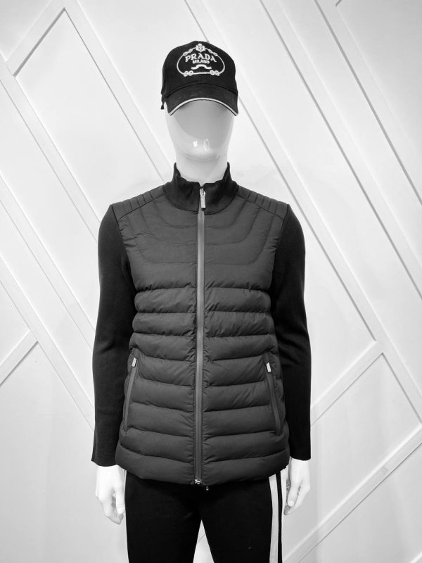 prada mont erkek triko siyah