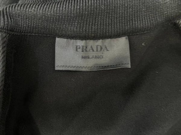 prada mont erkek triko siyah