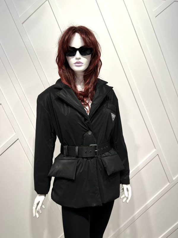 prada mont kemerli siyah puf