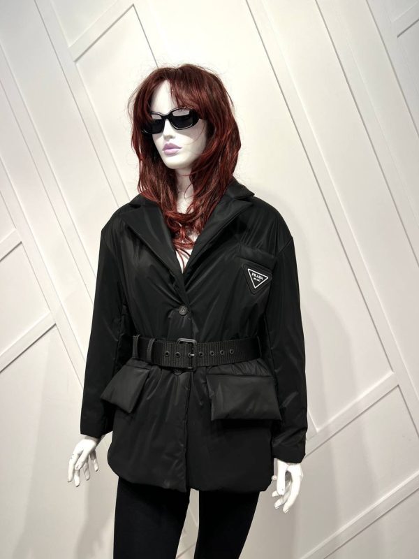 prada mont kemerli siyah puf