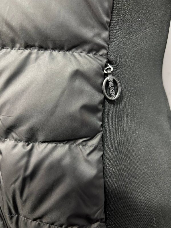 prada mont triko detayli siyah slim fit