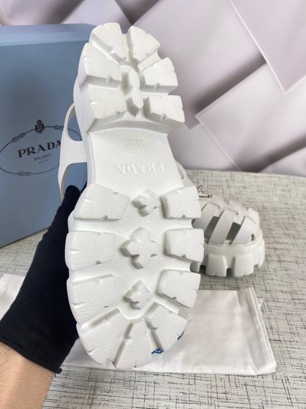 prada terlik rubber beyaz ithal