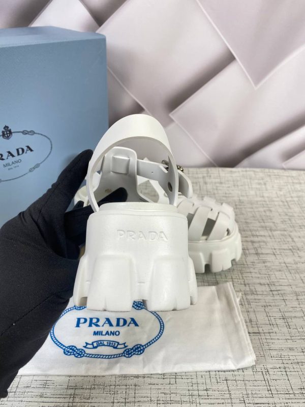 prada terlik rubber beyaz ithal