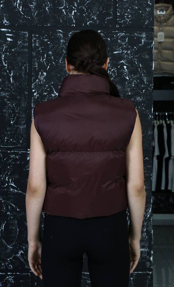 prada yelek bordo yuksek kalite