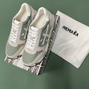 premiata ayakkabi sneakers erkek bej gri beyaz yeni sezon