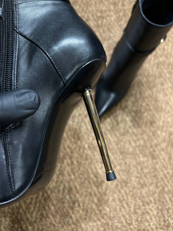 tom ford ayakkabi siyah topuklu