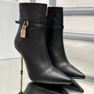 tom ford bot topuklu siyah 10 cm topuk