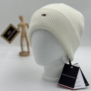 tommy hilfiger bere beyaz unisex