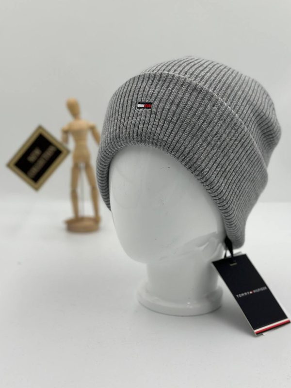 tommy hilfiger bere gri unisex