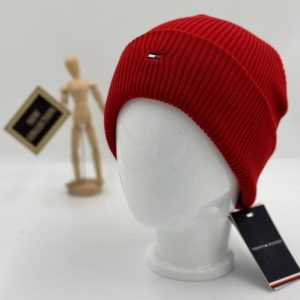 tommy hilfiger bere kirmizi unisex