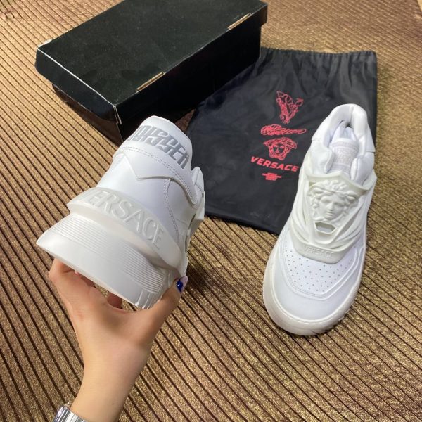 versace ayakkabi sneaker kadin beyaz odissea yeni