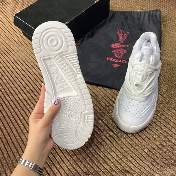 versace ayakkabi sneaker kadin beyaz odissea yeni