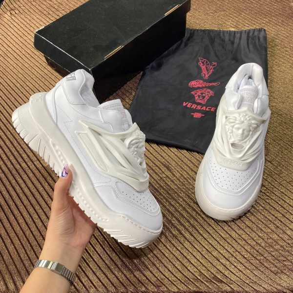 versace ayakkabi sneaker kadin beyaz odissea yeni