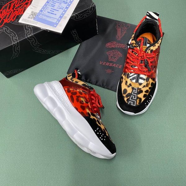versace ayakkabi sneaker kadin kadin leopar yeni sezon