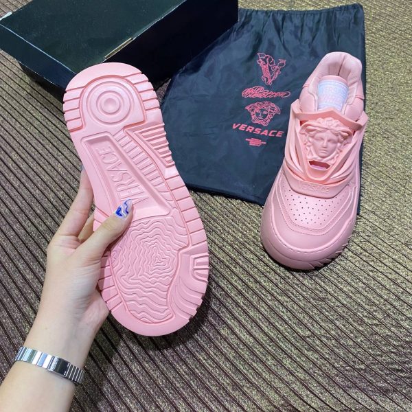 versace ayakkabi sneaker kadin pembe odissea yeni