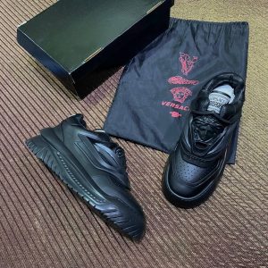 versace ayakkabi sneaker kadin siyah odissea yeni