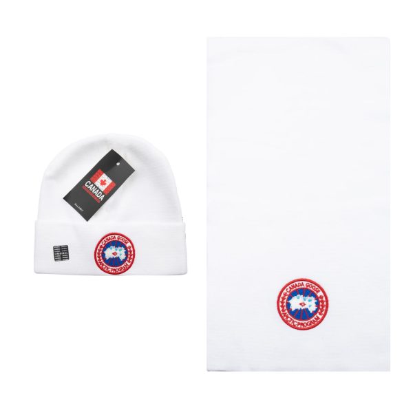 canada goose atki bere takimi erkek beyaz