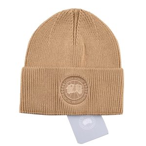 canada goose bere camel buyuk logo cotton