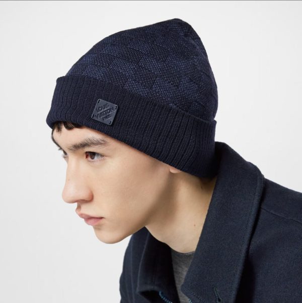 louis vuitton bere erkek lacivert damali
